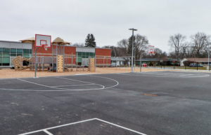 West Lafayette New Intermediate School - Fenced Playground