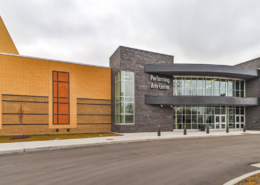 LaPorte High School – Performing Arts Center Entrance