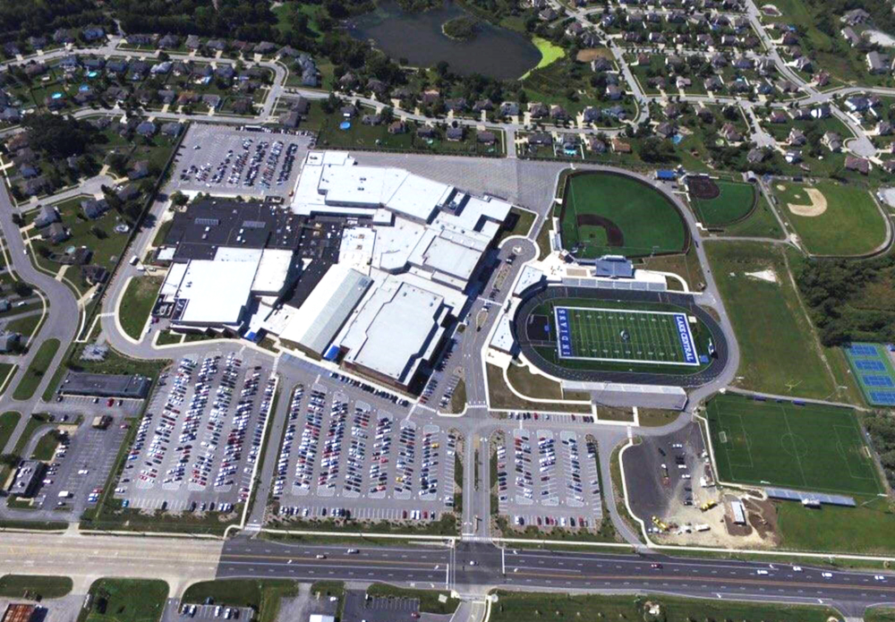 Lake Central High School Aerial
