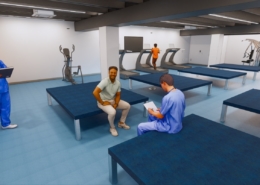 Spalding University Healthy Campus Rehab Skills Lab