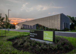 West Perry Library signage