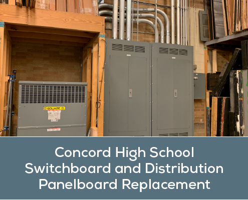 Concord High School Switchboard and Distribution Panelboard Replacement